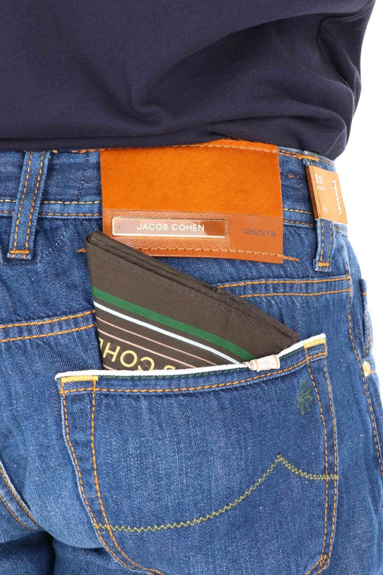 Jacob Cohen Bard Cognac Label Limited Edition Jeans