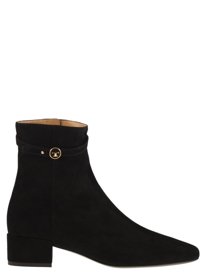 Tod's Suede Ankle Boots