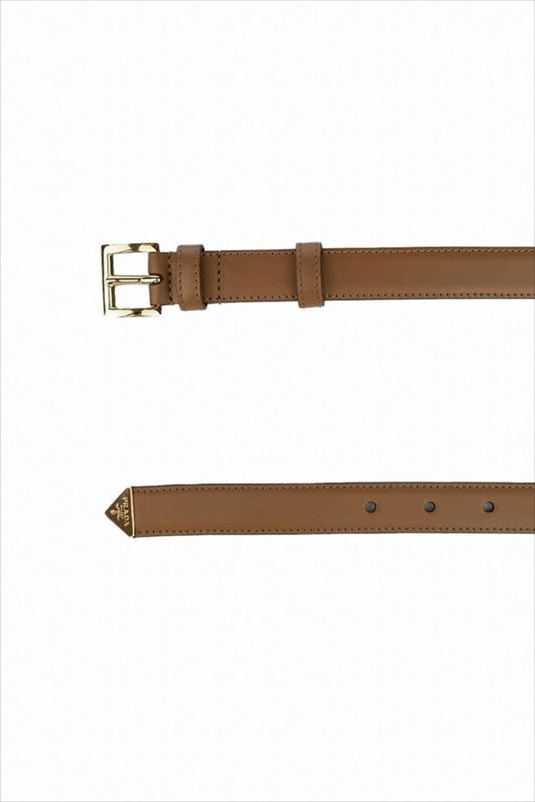 Prada Smooth Calf Leather Regular Belt