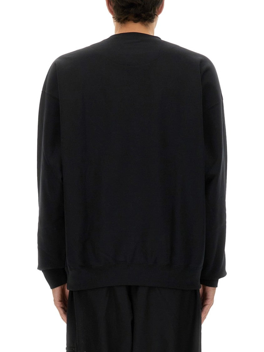 Y-3 Loose-Fitting Long-Sleeve Cotton-Polyester Jersey