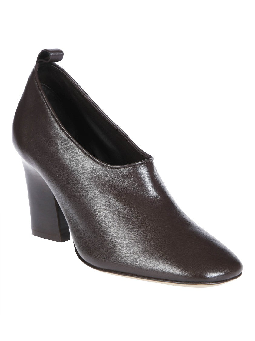 Soeur Thea Pointed-Toe Block Heel Pumps