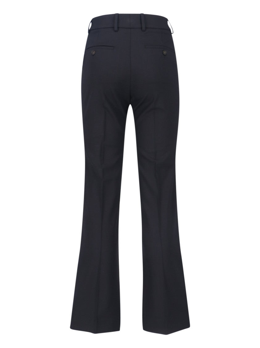 Incotex Virgin Wool Pants – Black