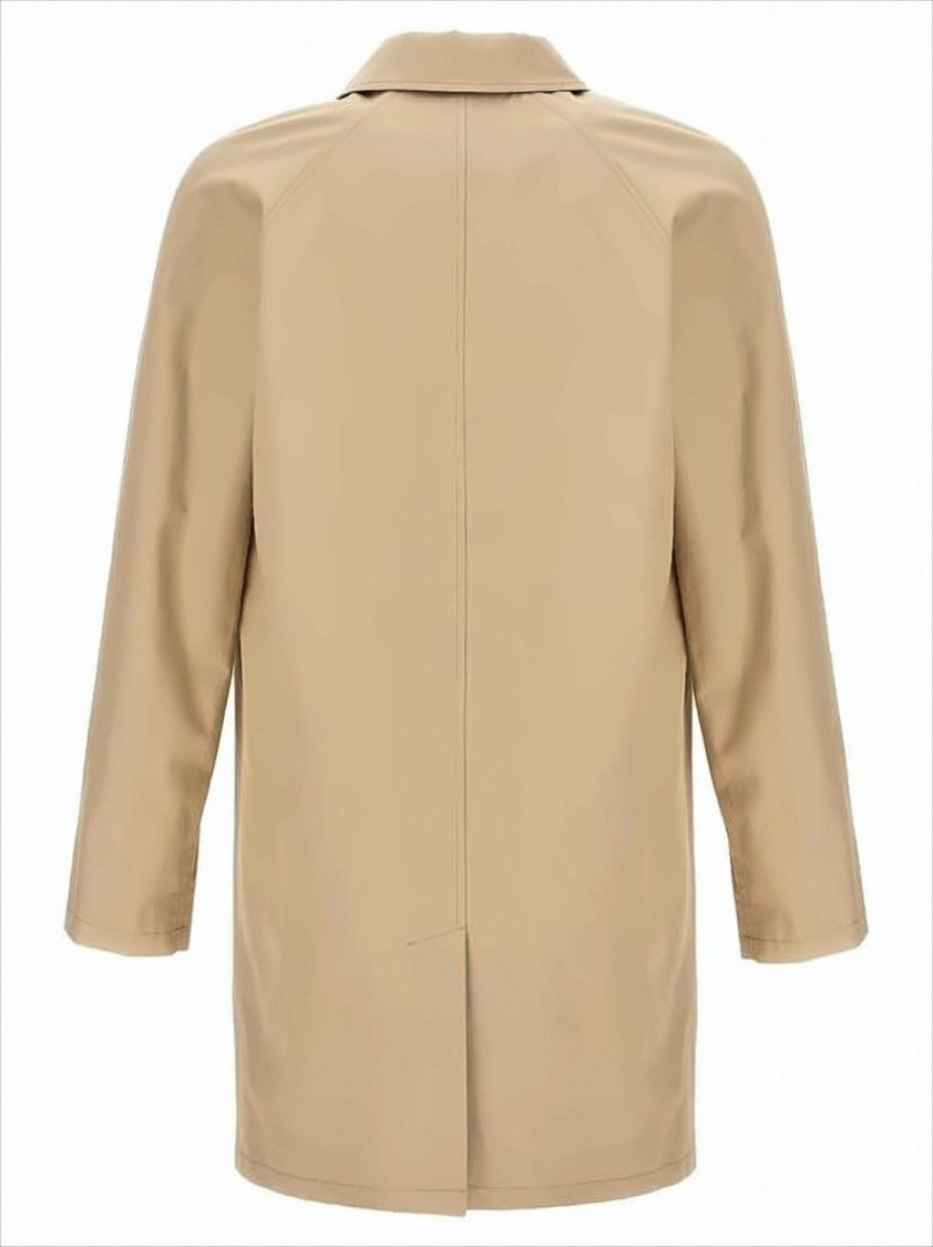 A.P.C. Cotton Coat With Minimalist Design