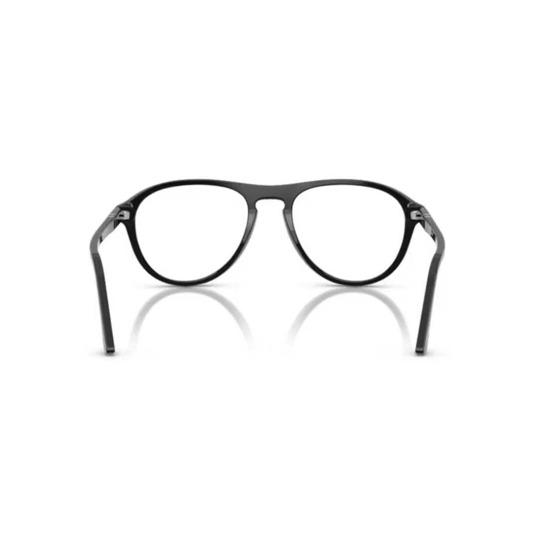 Persol 0Po3371v Classic Round Frame Eyeglasses With Keyhole Bridge