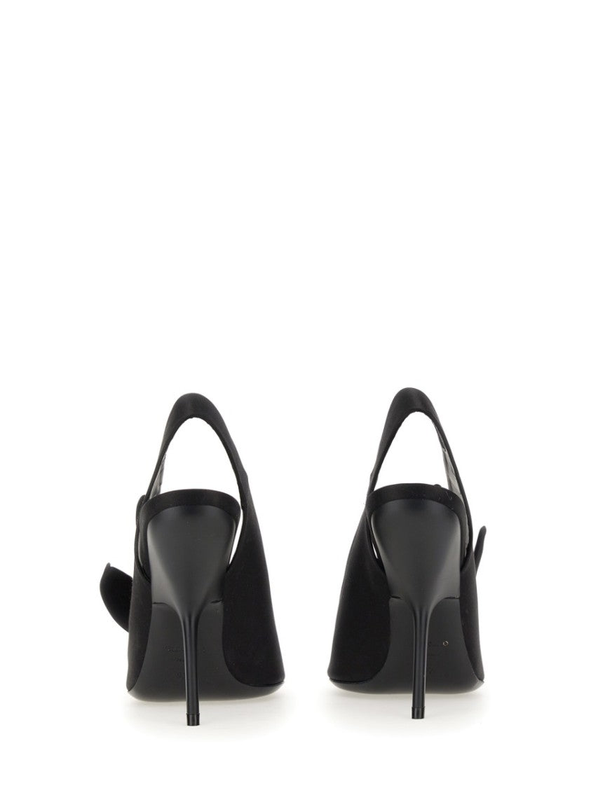 Ferragamo Asymmetrical Bow Sandal