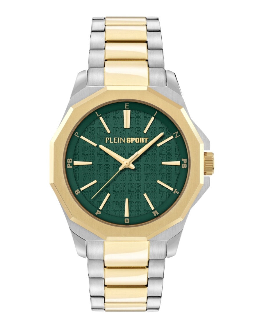 Plein Sport Onyx Ultra Bracelet Watch With Green Enamel Dial