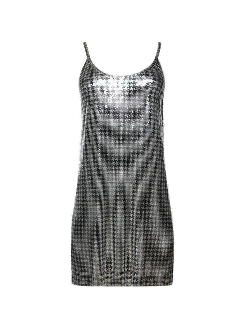 Rabanne Houndstooth Mini Dress
