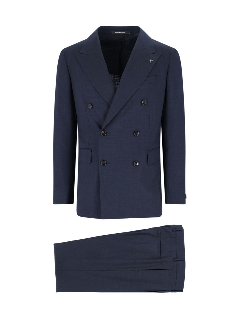 Tagliatore "Pino Lerario" Double-Breasted Suit - Navy