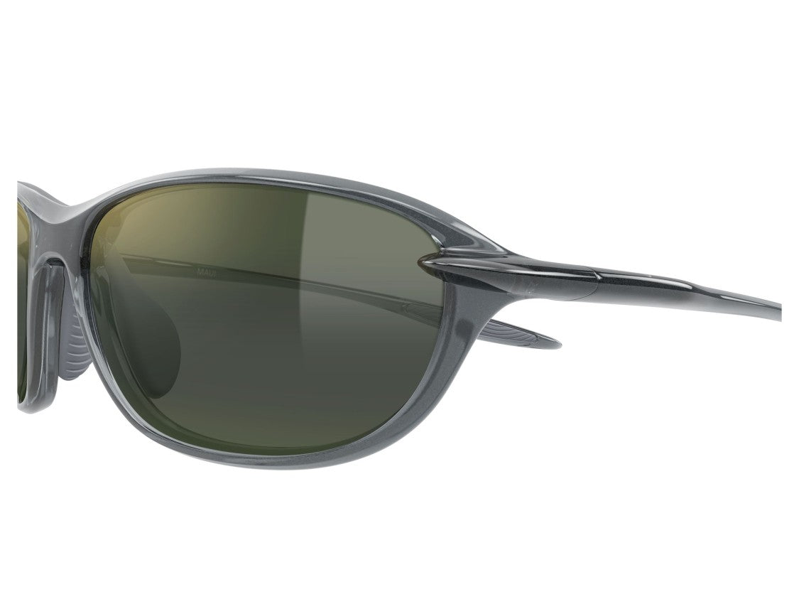 Maui Jim Green Mj0339s Translucent Mirrored Sunglasses