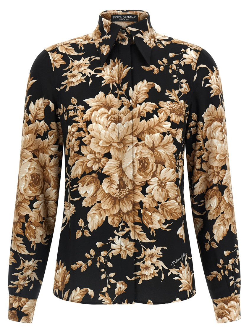 Dolce & Gabbana Charmeuse Shirt