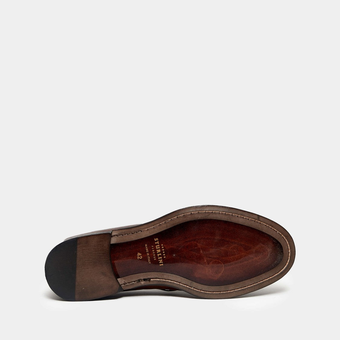 Sturlini Brown Leather Moccasin