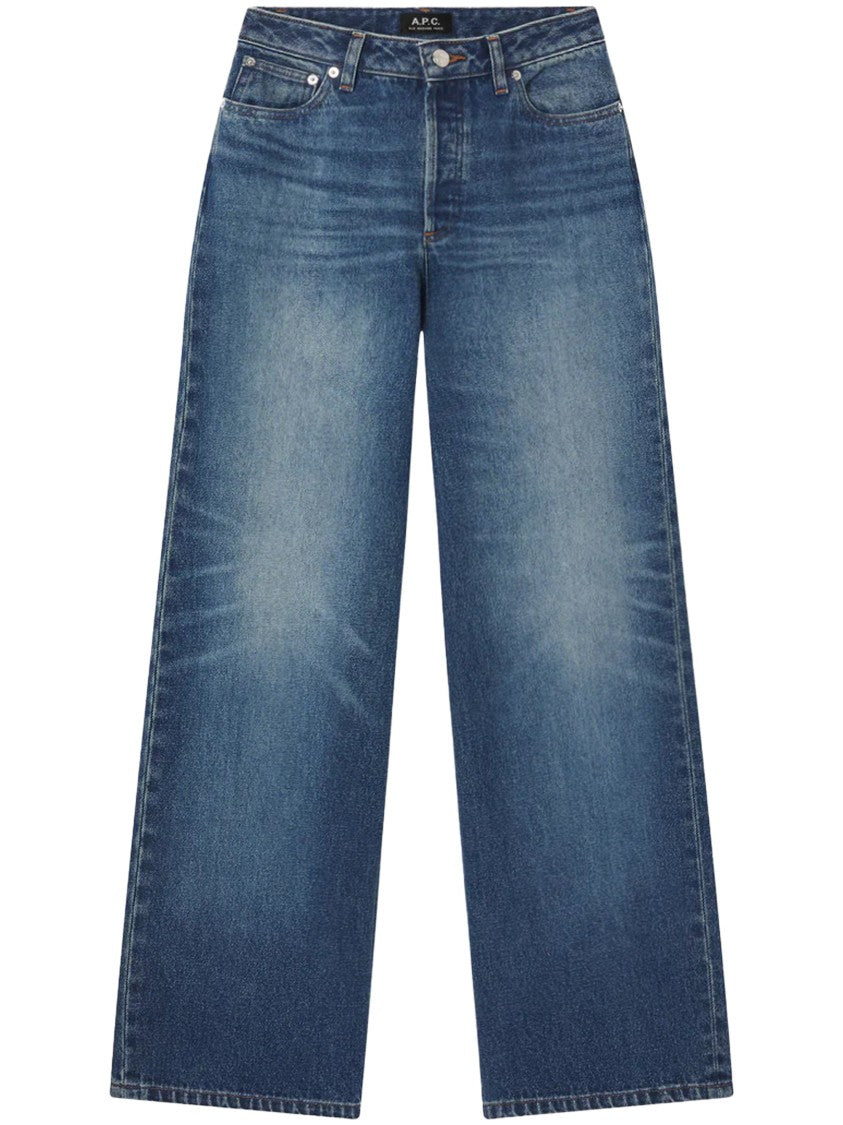 A.P.C. Wide-Leg Denim Trousers With Vintage-Inspired Wash