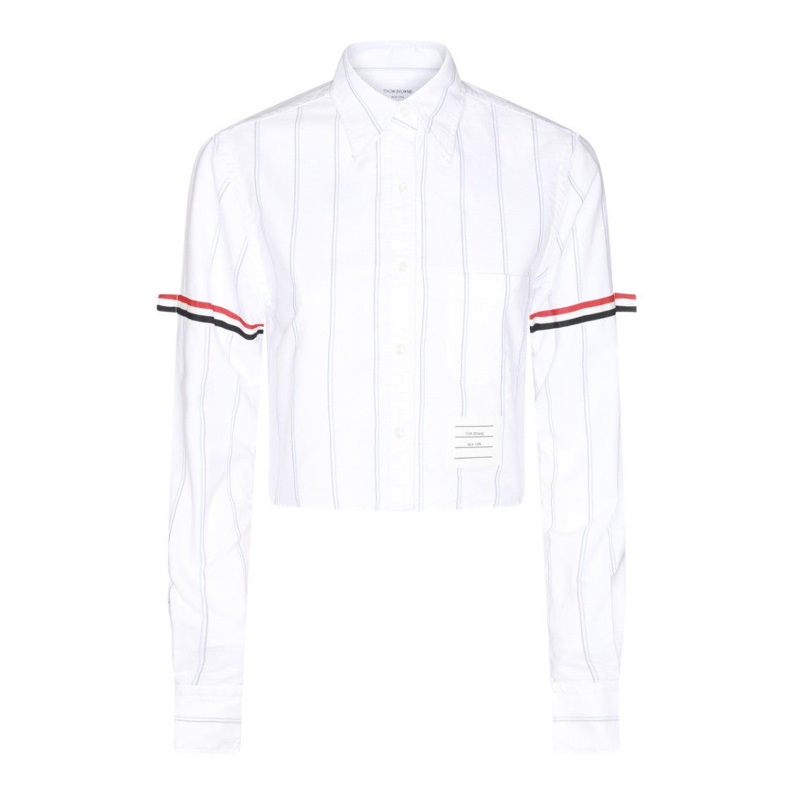 Thom Browne White Cotton Shirt