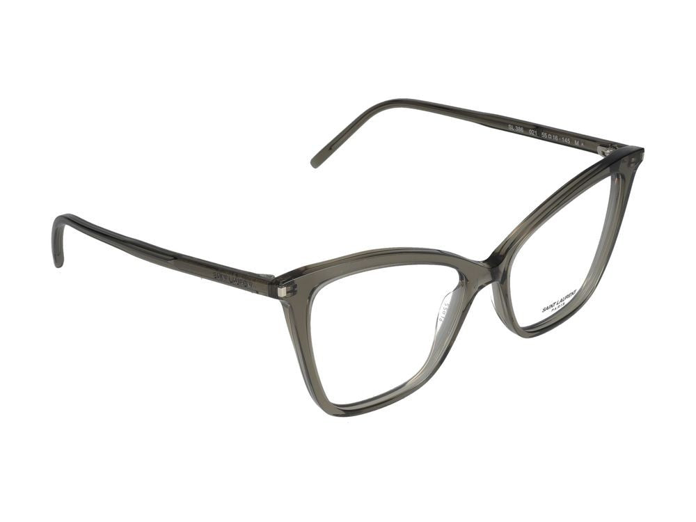 Saint Laurent Eyeglasses Sl 386 021 Brown Brown Transpare 55/16/145