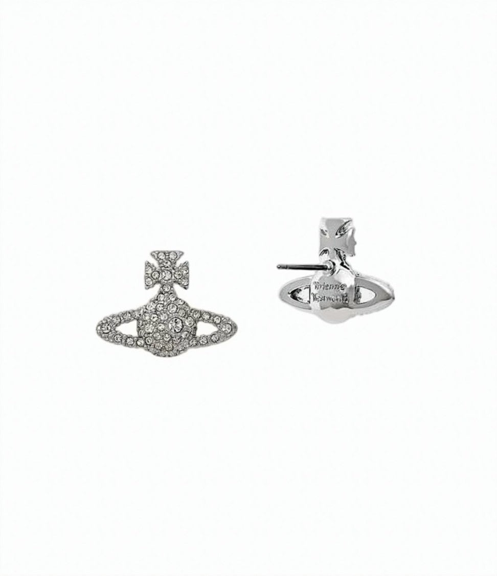Vivienne Westwood Vivienne Westwood Grace Bass Relief Stud Earrings
