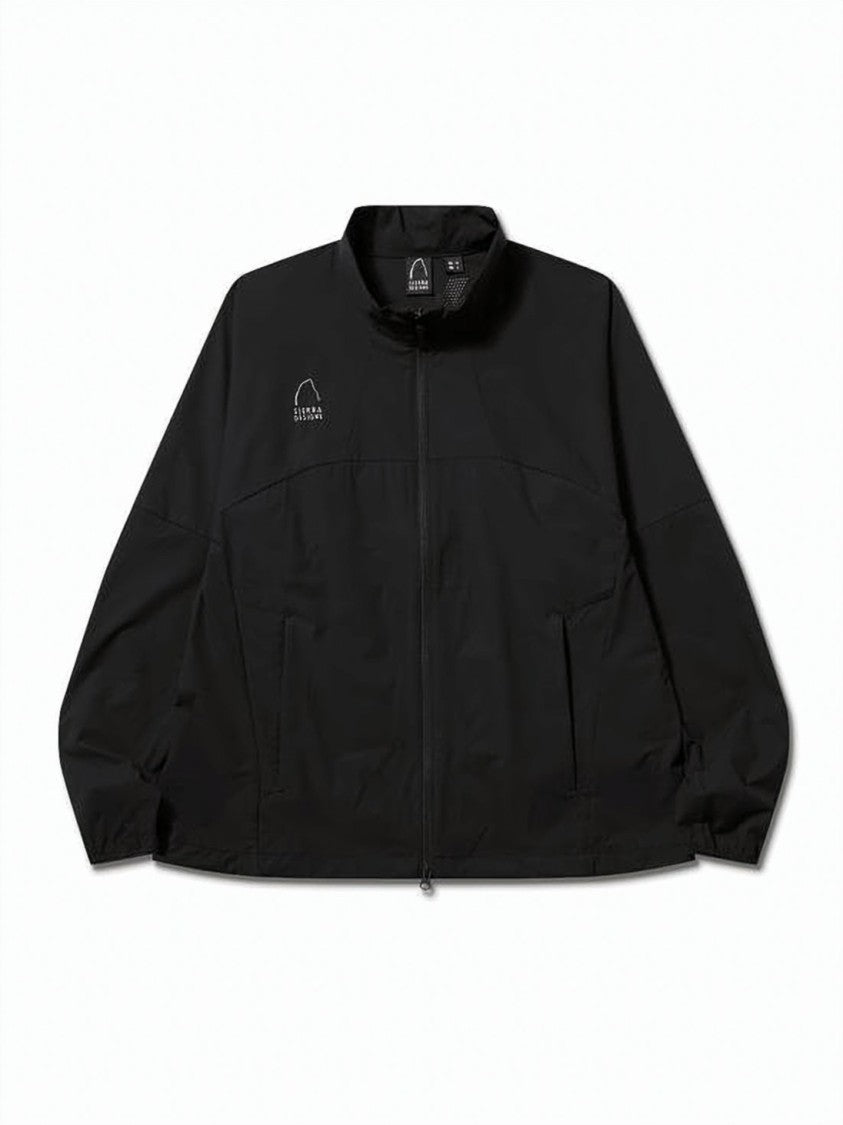 Sierra Designs Black Jacket With Stand Collar