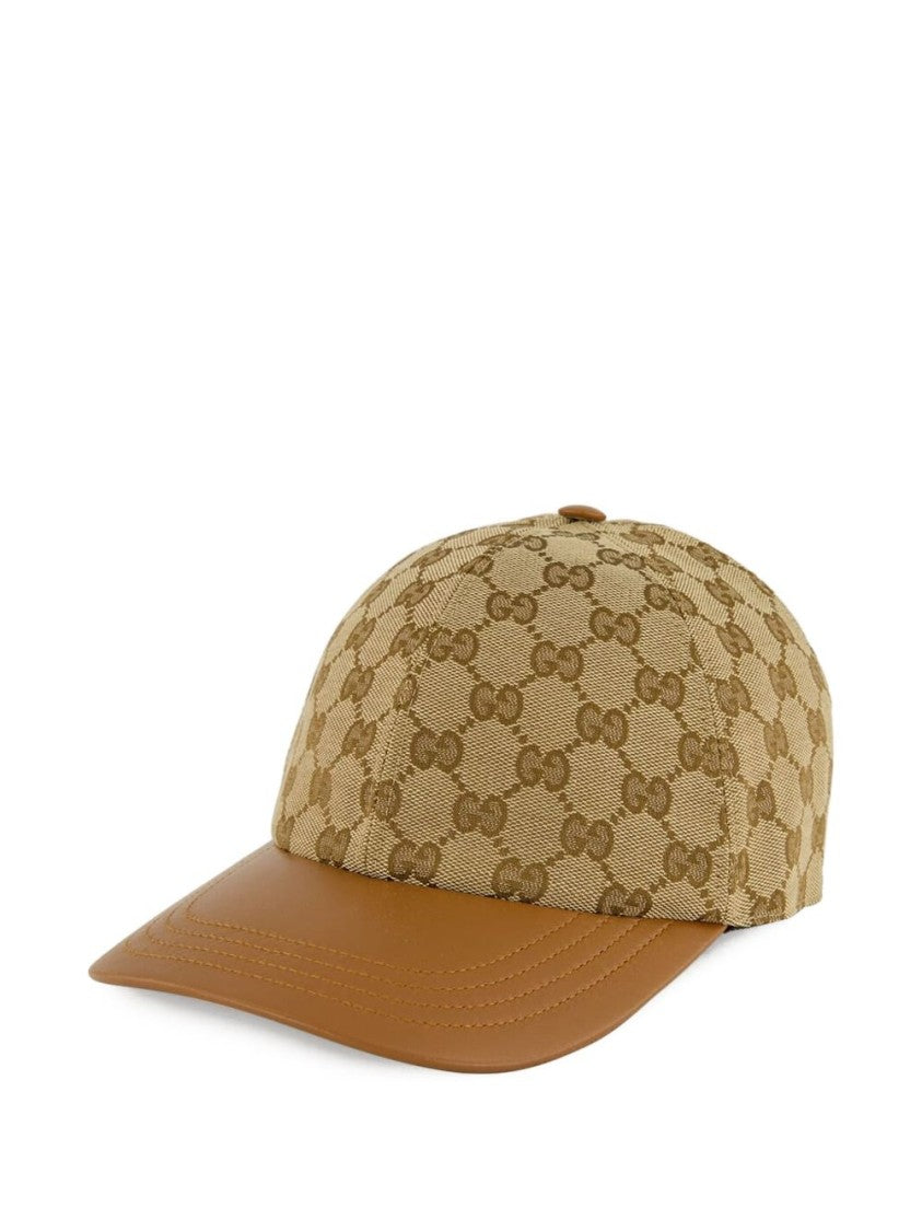 Gucci Structured Cap With Interlocking Design