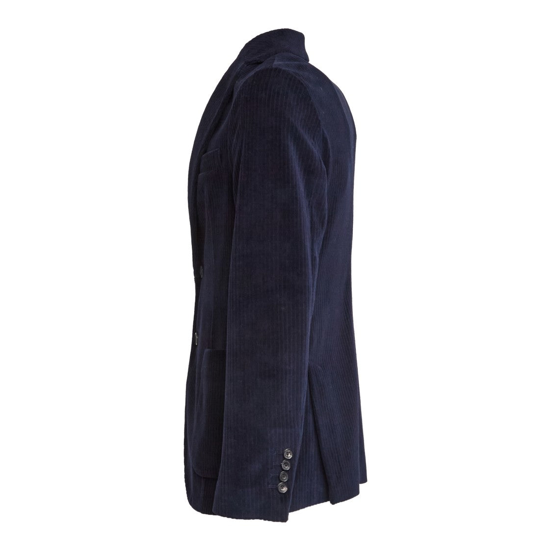 Circolo 1901 Textured Corduroy Blazer With Chest Pocket And Flap