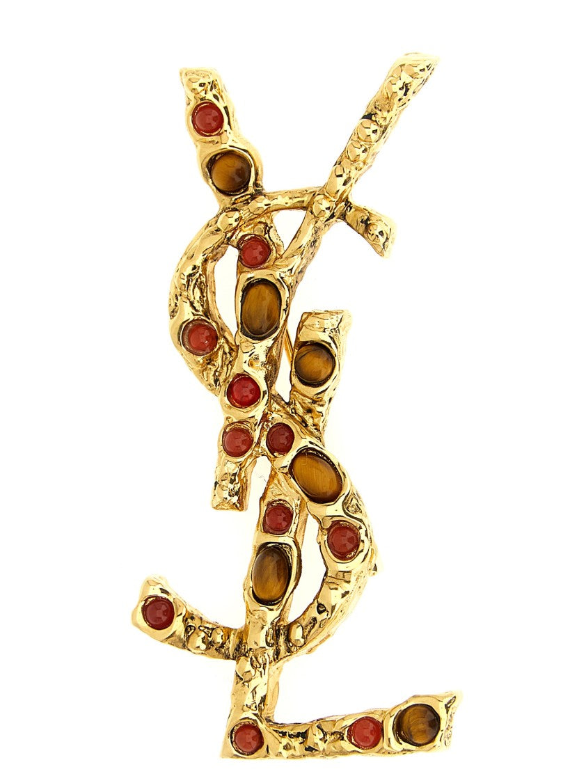 Saint Laurent Cassandra Brooch