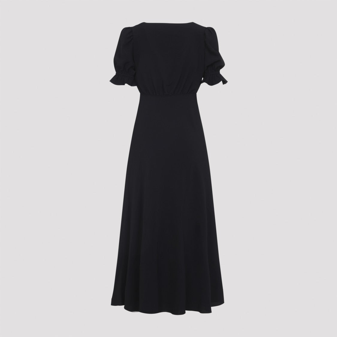 Chloé Black Silk Long Dress