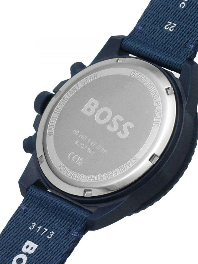 Hugo Boss Admiral Ocean Solar Quartz Chronograph Watch