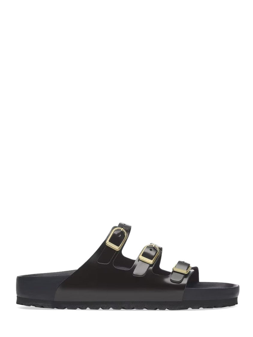 Birkenstock Adjustable Buckle Sandals With Contoured Footbed