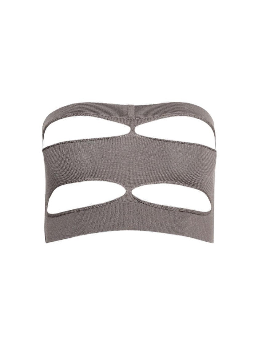 Rick Owens Tanja Bandeau Top Dust