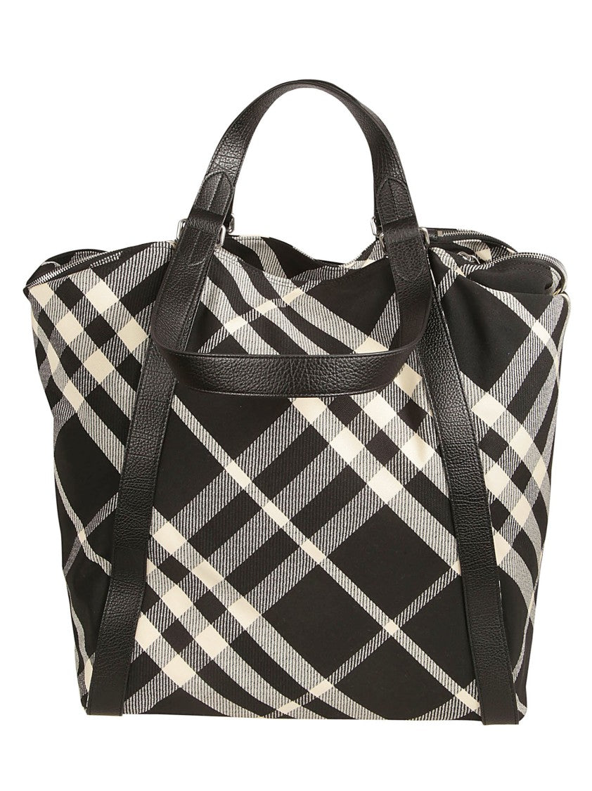 Burberry Classic Check Tote Bag