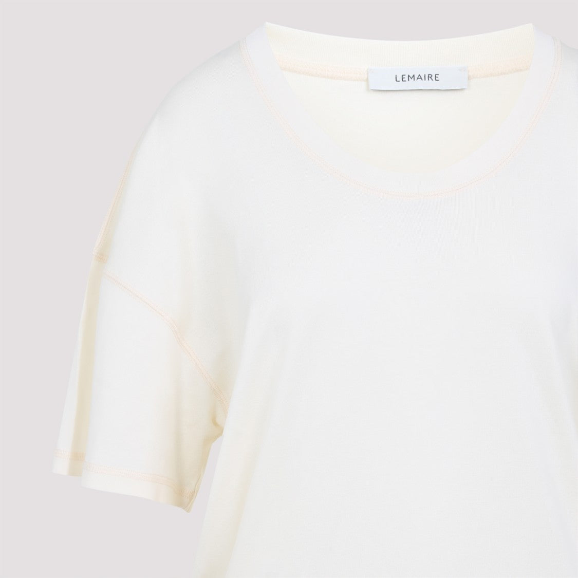 Lemaire Ribbed Cotton T-Shirt