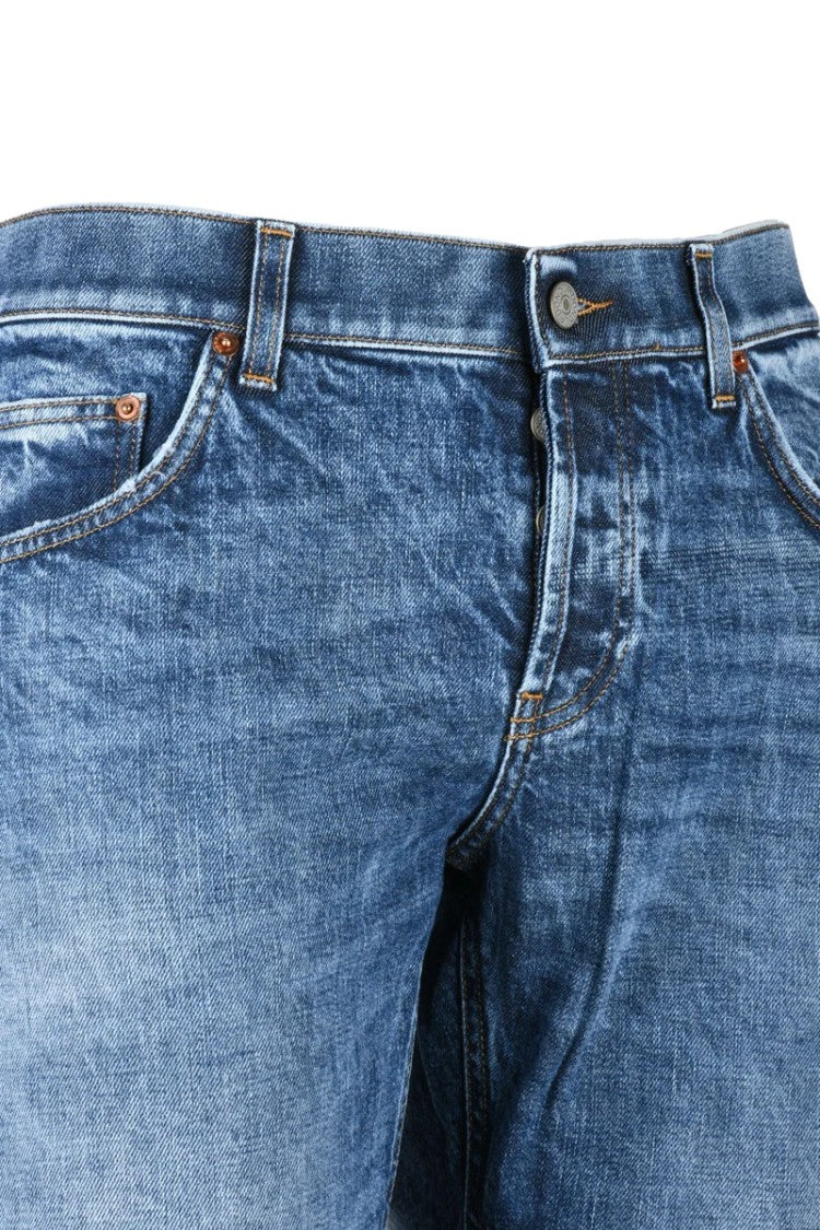 Dondup Mius Slim Fit Jeans - Blue