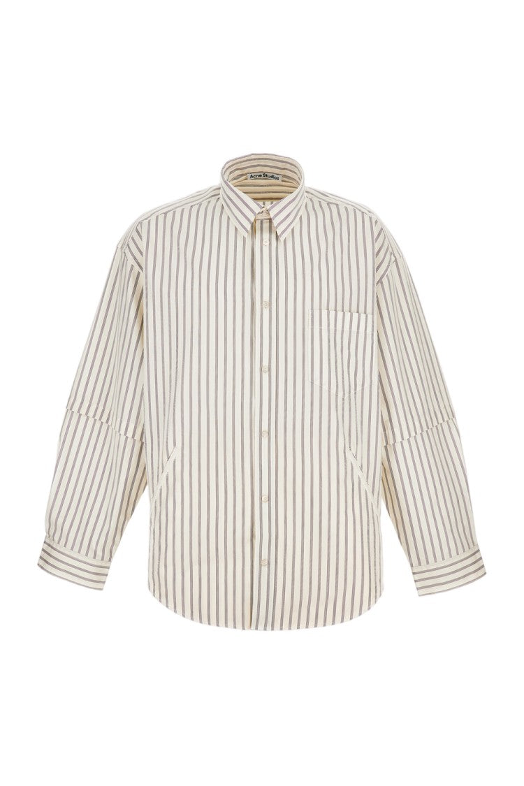 Acne Studios Double-Sleeve Stripe Shirt