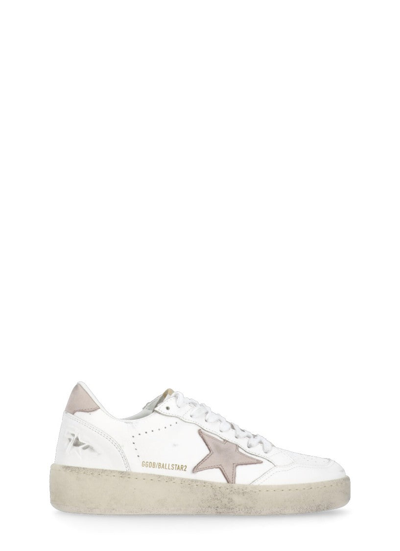 Golden Goose White Ballstar 2 Sneakers