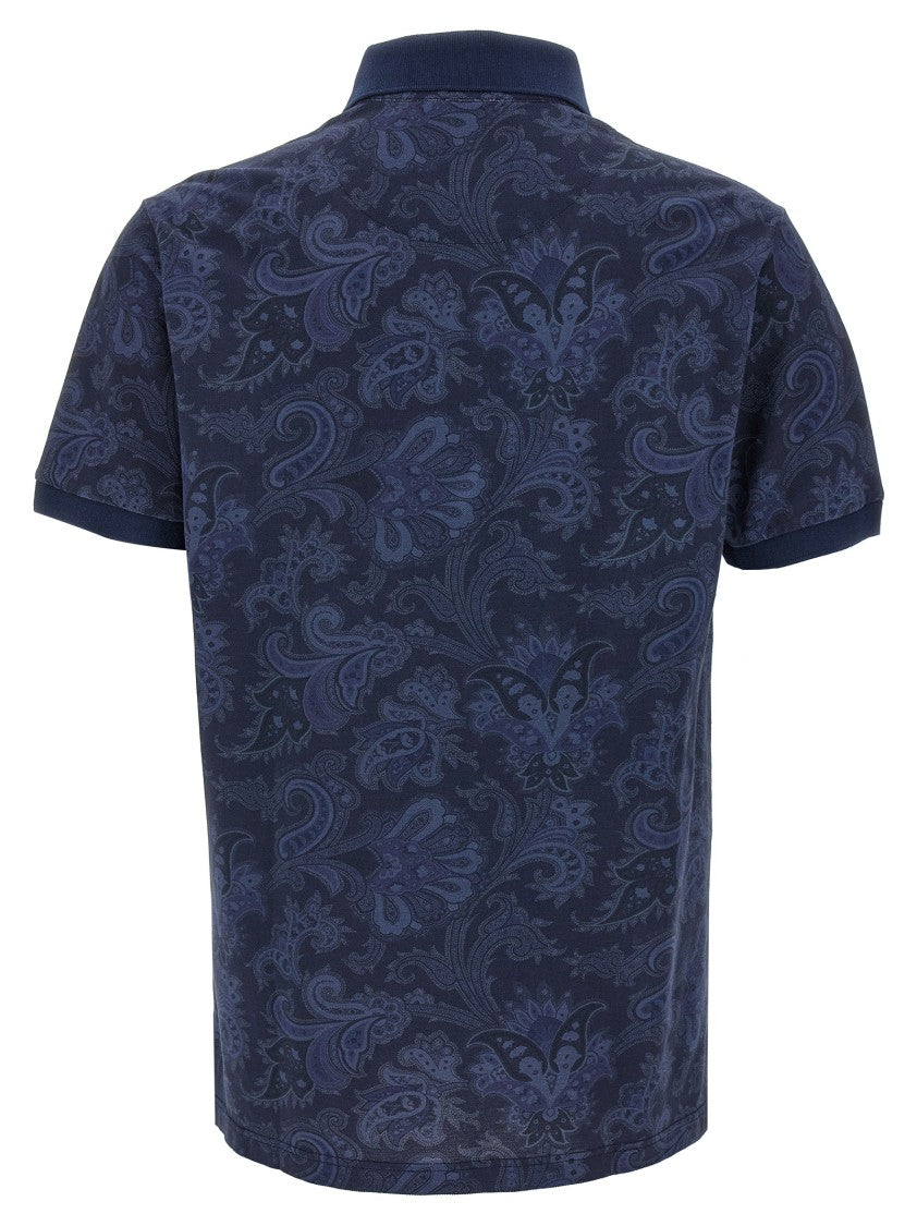 Etro Polo Paisley Flowers