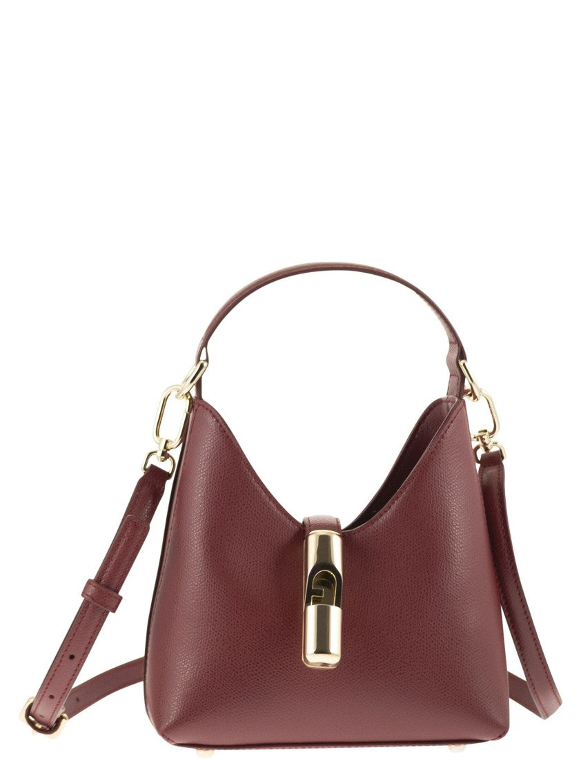 Furla Mini Hobo Bag With Trapezoidal Silhouette