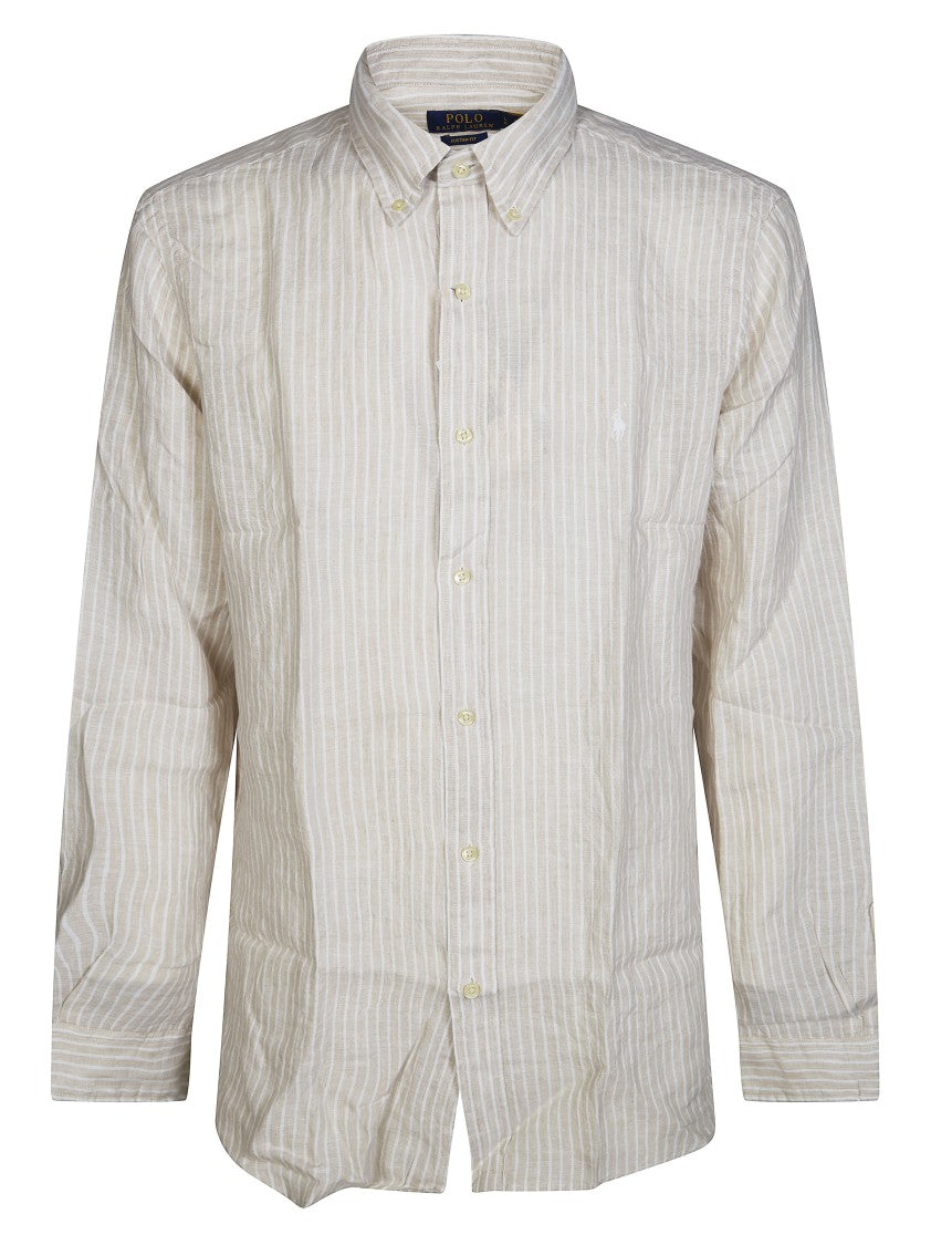 Polo Ralph Lauren Vertical Striped Relaxed Linen Shirt