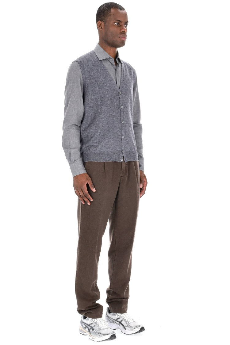 Barba Merino Wool Vest