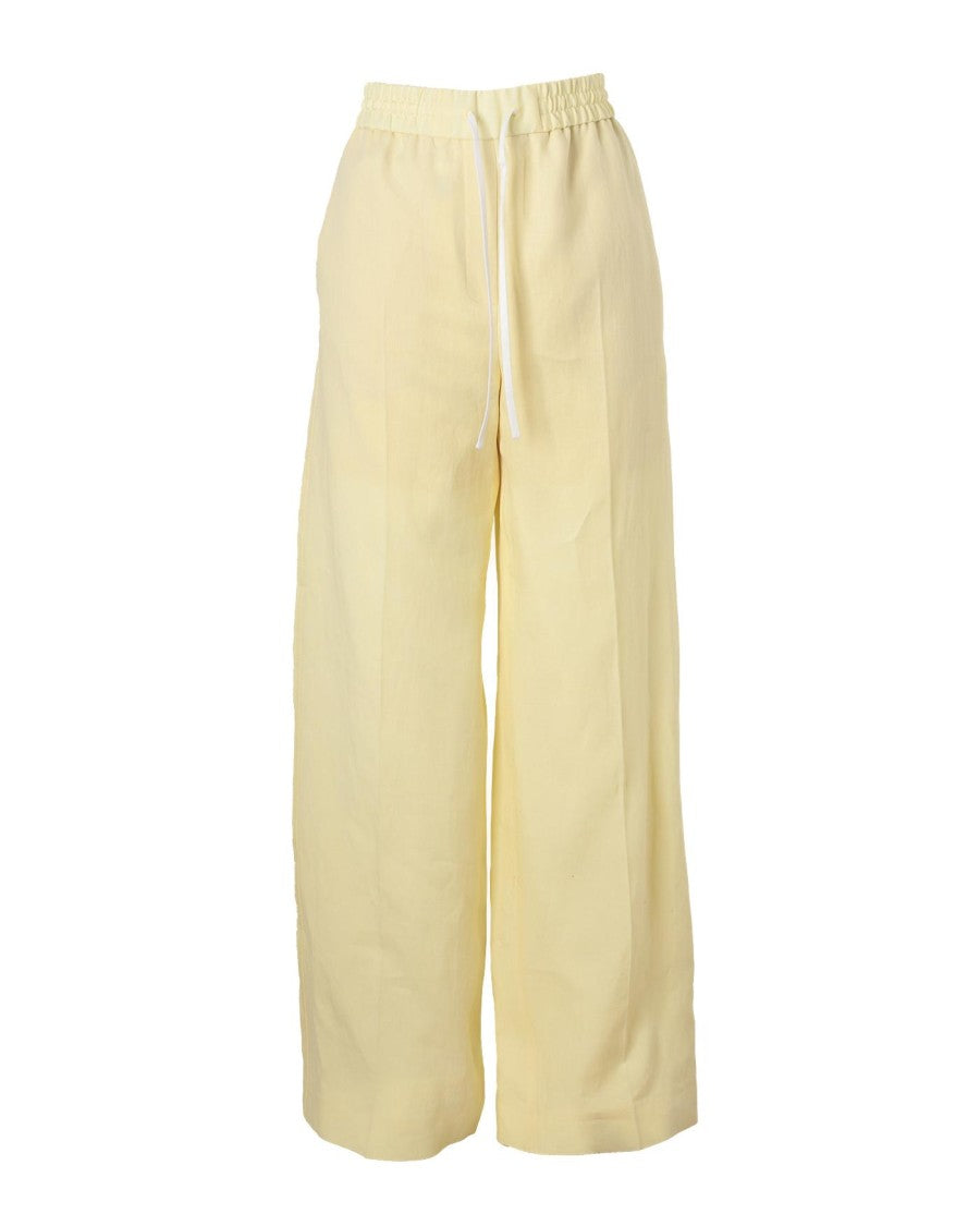 Paul Smith Wide-Leg Trousers With Drawstring Waist