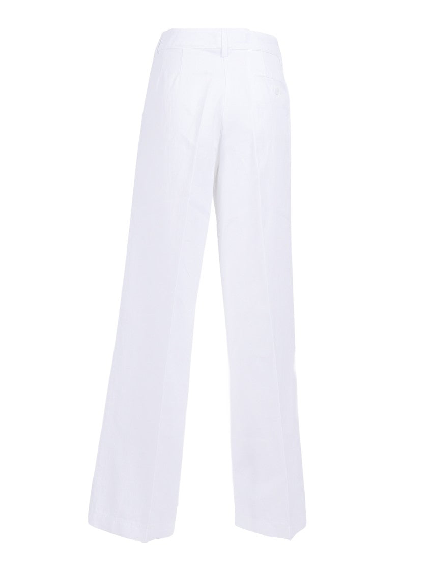 Aspesi High Waisted Chic Straight-Leg Pants