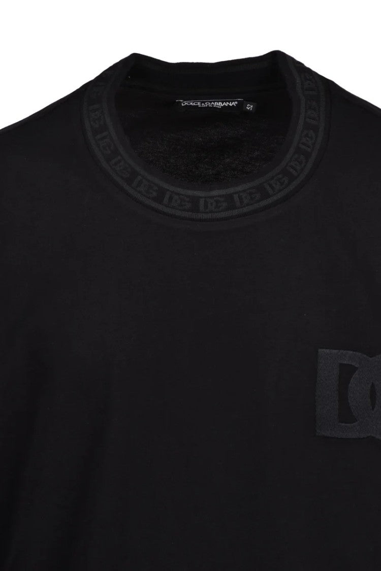 Dolce & Gabbana Cotton T-Shirt - Black