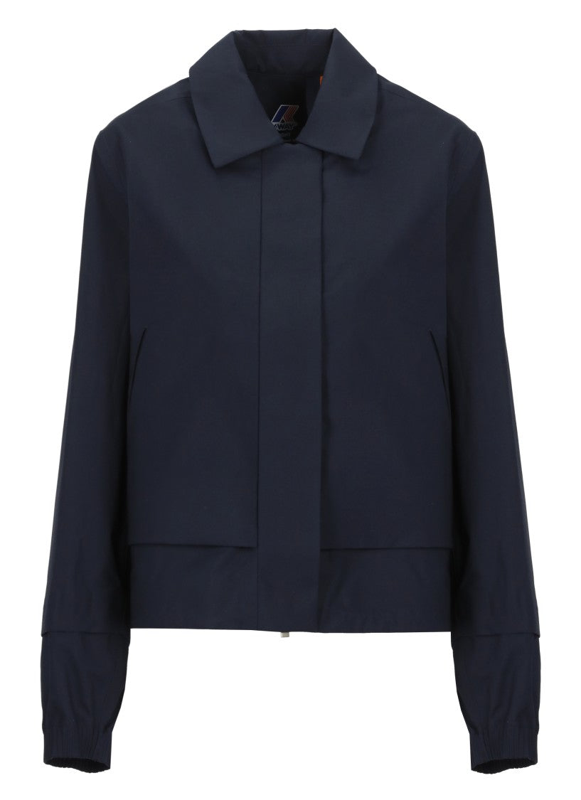 K-Way Blue Isarty Jacket