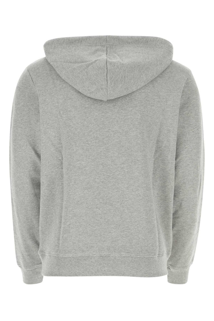 A.P.C. Grey Cotton Sweatshirt