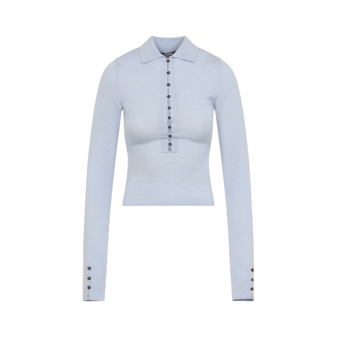 Jacquemus The Blue Merino Polo