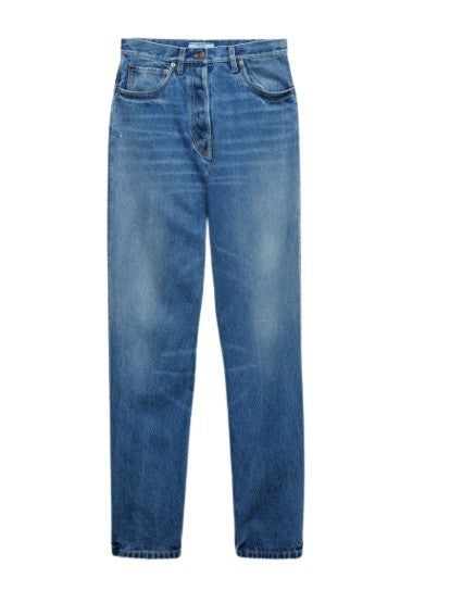 Prada Blue Jeans With Classic Five-Pocket Design