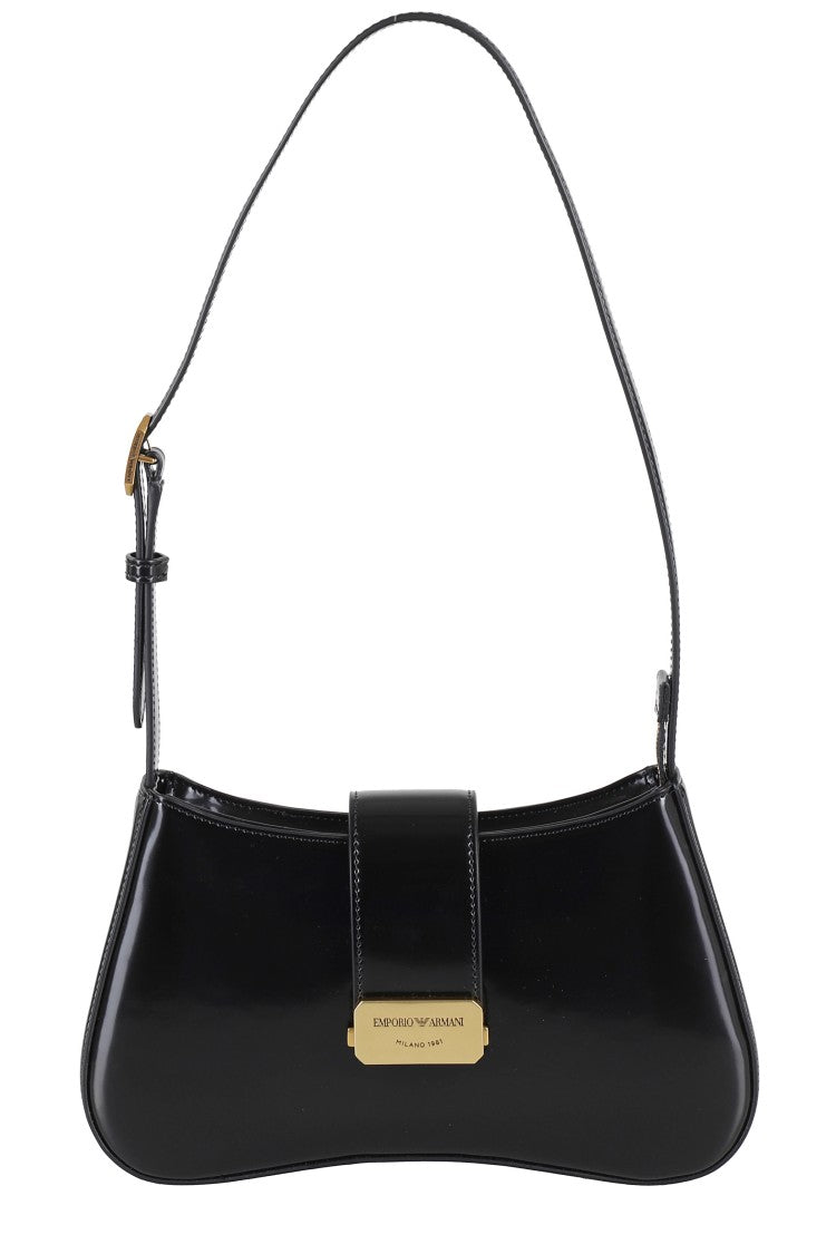 Emporio Armani Baguette Shoulder Bag With Magnetic Closure