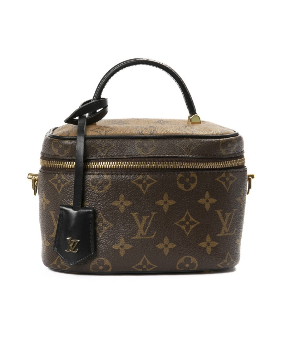 Louis Vuitton Brown Vanity Pm Monogram Reverse Canvas Shoulder Bag