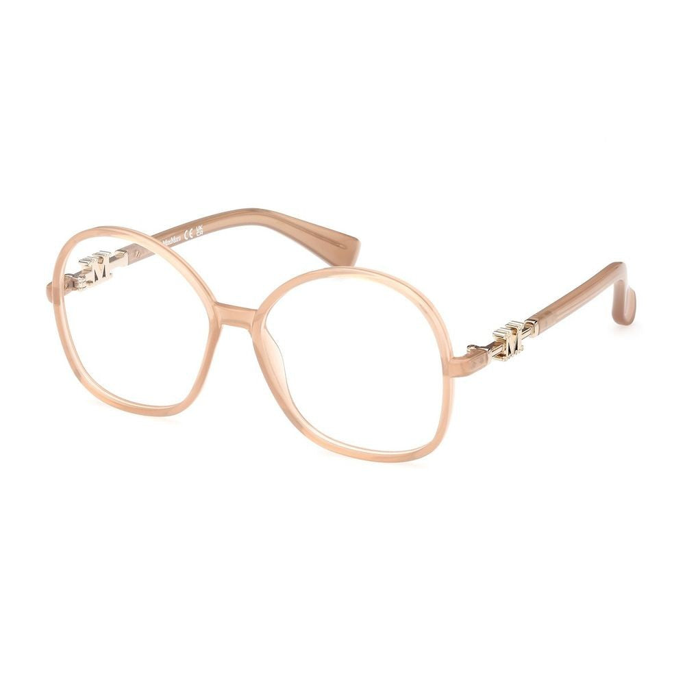 Max Mara Mm5100 Oversized Round Acetate Glasses