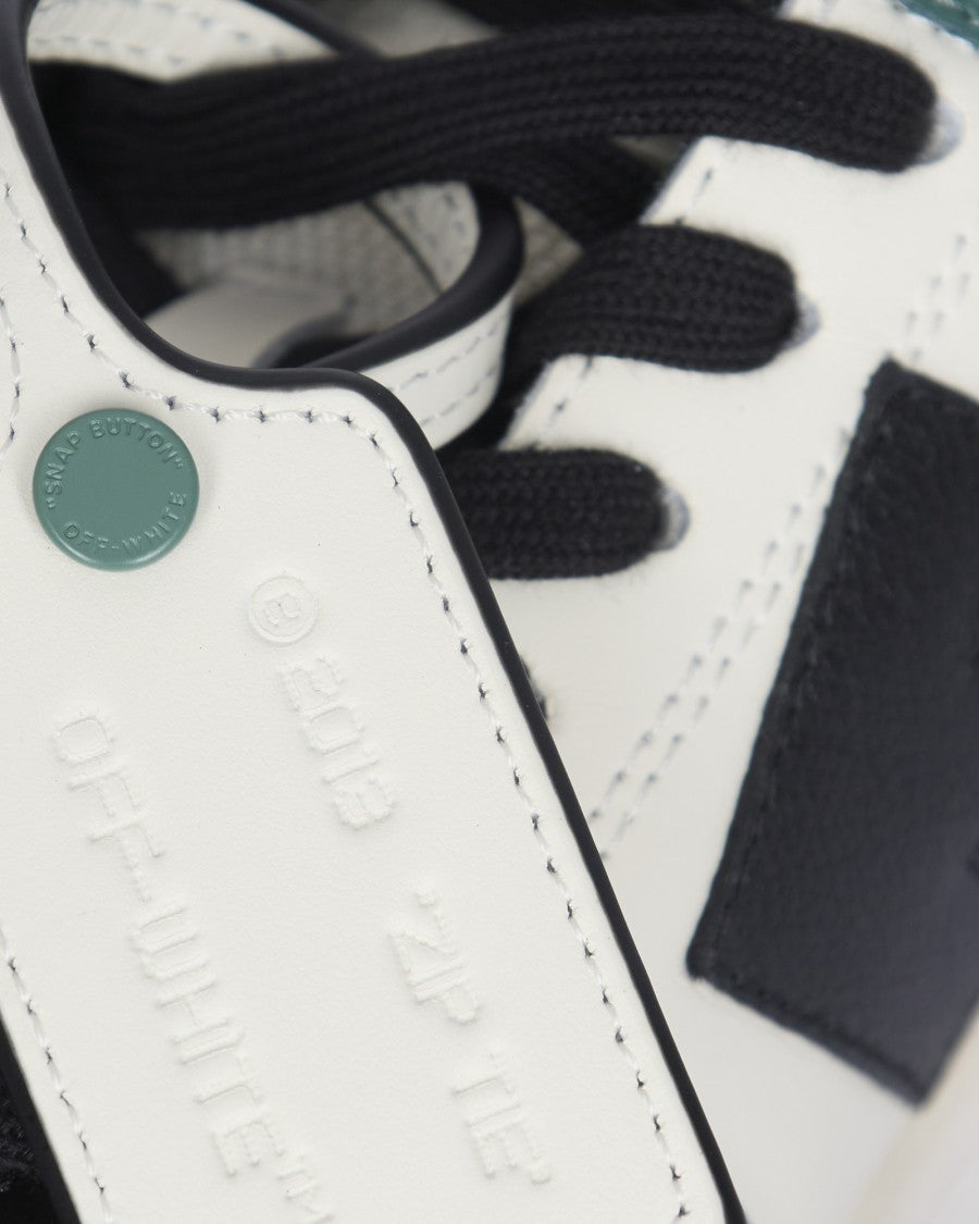 Off-White Out Of Office Green/White/Black Sneakers