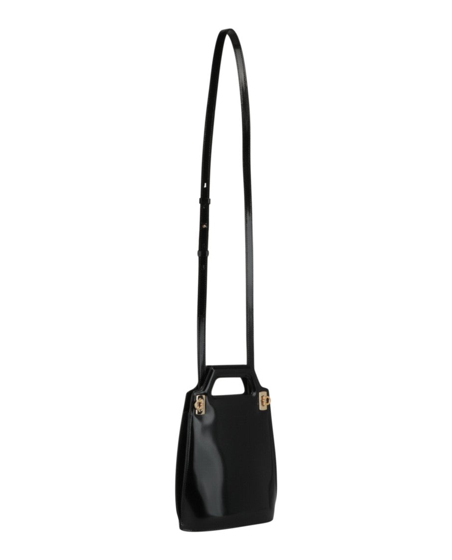 Ferragamo Wanda Mini Leather Shoulder Bag