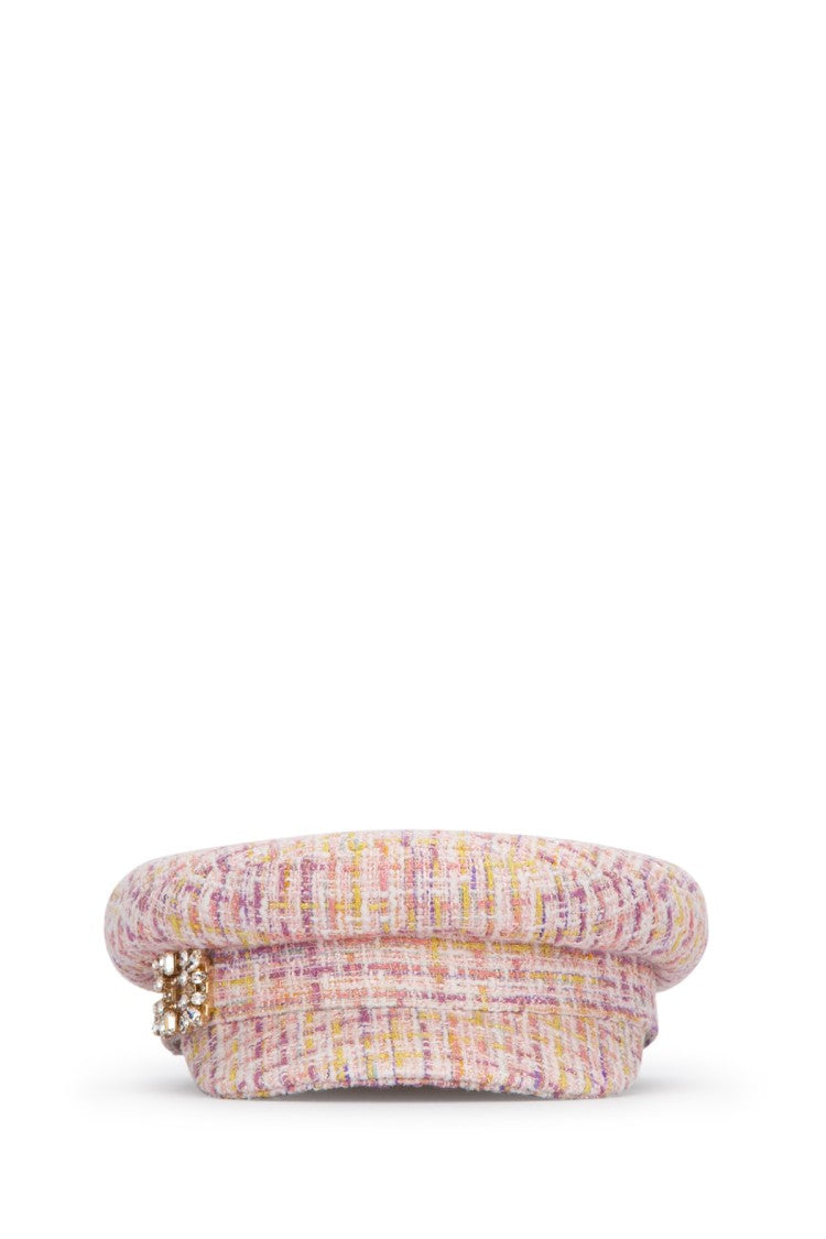 Roger Vivier Textured Fabric Cap