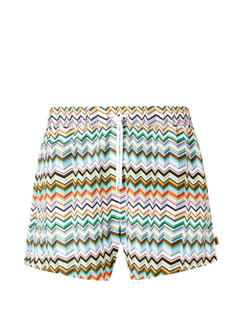 Missoni Zigzag Print Stretch Swimwear